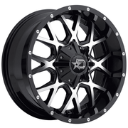 20" Fits Ford - Dropstars Offroad 645MB Wheels - Gloss Black 20x9 - SET