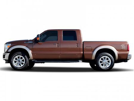 2000-2016 Ford F-250 SuperCrew Painted Moldings with Color Insert 