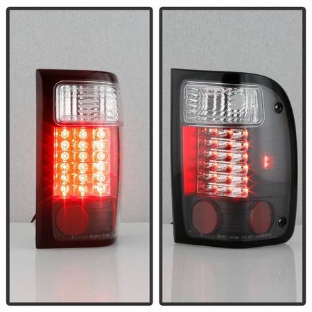 2001-2005 Ford Ranger LED Black Tail Lights