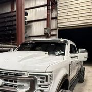 Ford SD Carbon Fiber Drop Visor