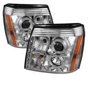 2002-2006 Cadillac Escalade Chrome Projector Headlights 