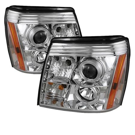 2002-2006 Cadillac Escalade Chrome Projector Headlights 