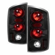 2002-2006 Dodge Ram 1500  Euro Style Tail Lights - Black