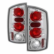 2002-2006 Dodge Ram 1500 Euro Style Tail Lights - Chrome
