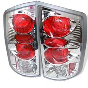 2002-2006 Dodge Ram Tail Lights - Chrome