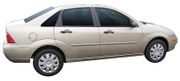 2005-2007 Ford Focus Sedan Painted Body Side Moldings