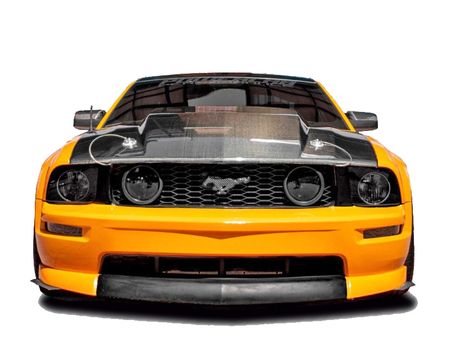 2005-2009 Ford Mustang Carbon Creations 2.5 Inch Cowl Hood