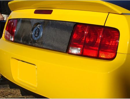 2005-2009 Mustang Carbon Fiber Blackout Panel 