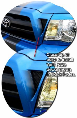 2005-2011 Toyota Tacoma Grille Vent Enhancement Decal Kit 1