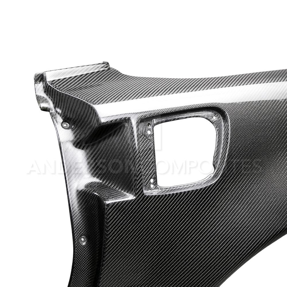 2005-2013 Chevrolet Corvette C6 Type-ZR1 Carbon Fiber Rear Quarter Panels
