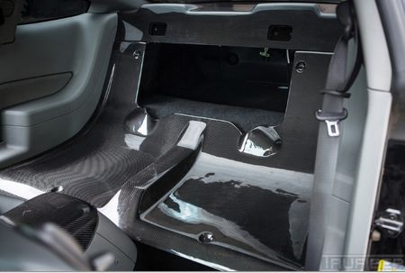 2005-2014 Mustang Carbon Fiber LG123 Rear Seat Delete (V6/GT/GT500)