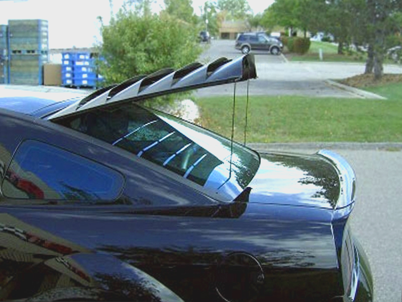 20052014 Mustang MRT Rear Window Louver Kit