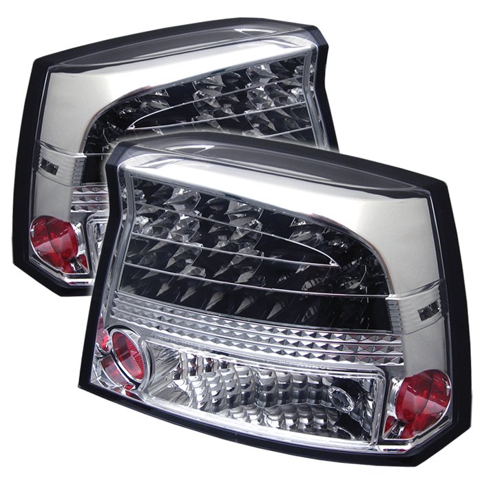 20062008 Dodge Charger LED Chrome Tail Lights