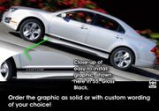2006-2010 Ford Fusion Body Side Graphics Kit 1