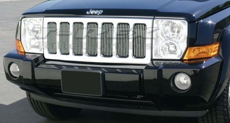 2006-2010 Jeep Commander Vertical Billet Grille Insert