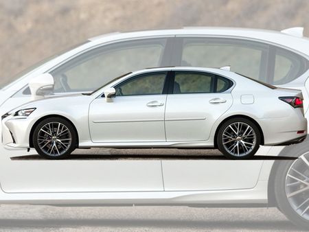  2013-2021 Lexus GS300/GS430 Painted Body Side Moldings