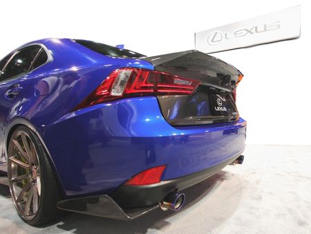 2014-2020 LEXUS IS C-STYLE CARBON FIBER TRUNK LID TL14LXIS-C