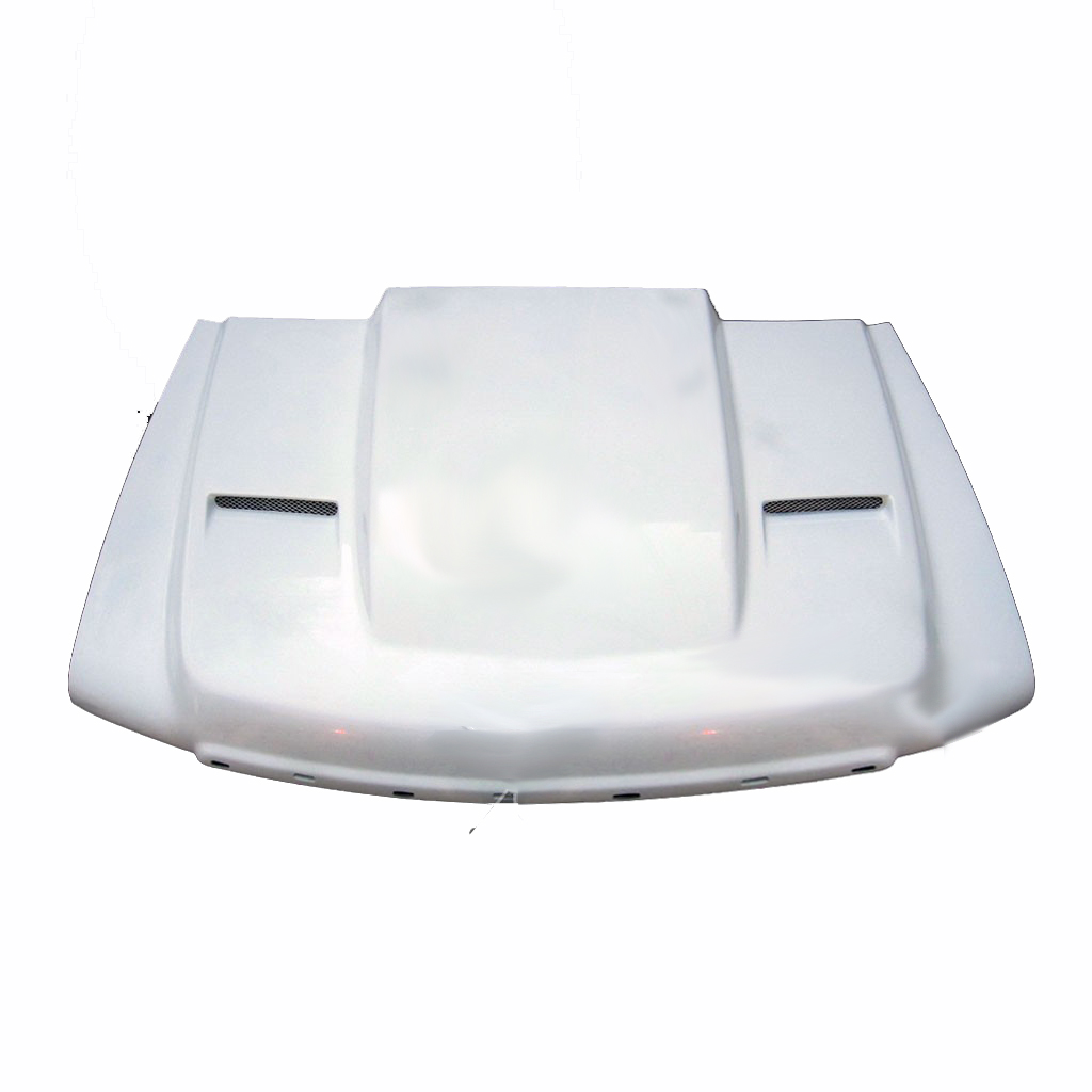 20072010 GMC Sierra 2500 HD Cowl Fiberglass Hood GS07AHCWL1FHW25