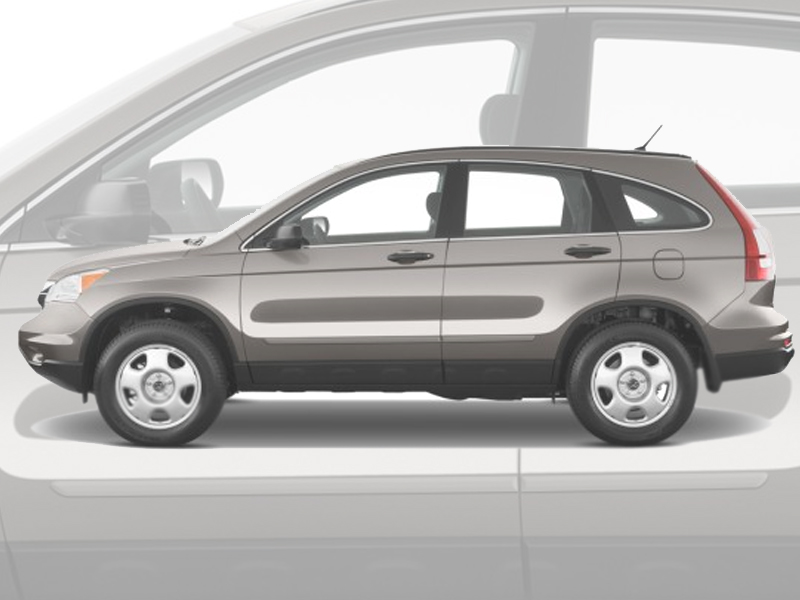 20072011 Honda CRV Painted Body Side Moldings