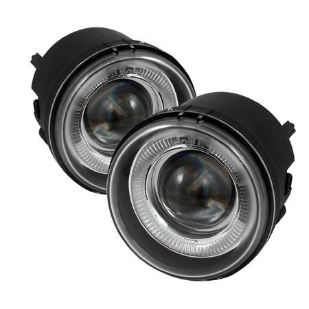 2007-2010 Jeep Compass Clear Halo Projector Fog Lights