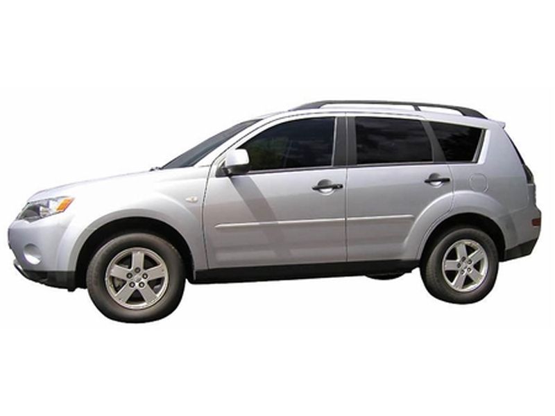 20072013 Mitsubishi Outlander Painted Body Side Moldings