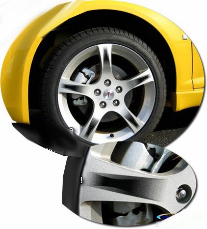2007-2010 Pontiac G5 Factory 17" Wheel Graphic Kit 1