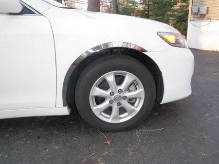 2007-2011 Toyota Camry Stainless Steel Fender Trims