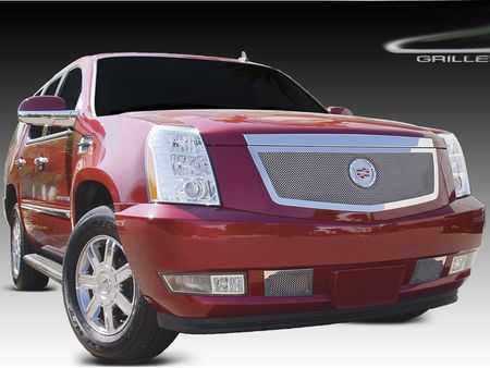 2007-2014 Cadillac Escalade EXT ESV Upper Class Polished Stainless Mesh Grille