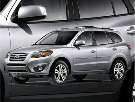 2007-2012 Hyundai Santa Fe Body Side Moldings
