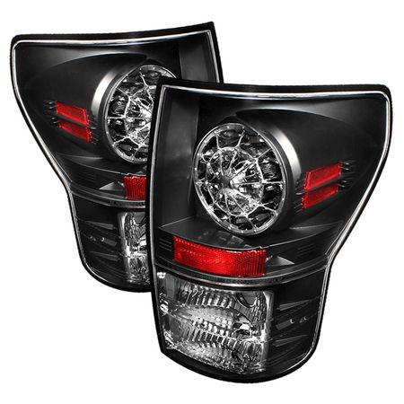 2007-2012 Toyota Tundra LED Tail lights - Black