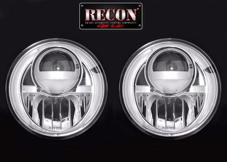 2007-2014 CLEAR LED Projector Headlights Jeep Wrangler 