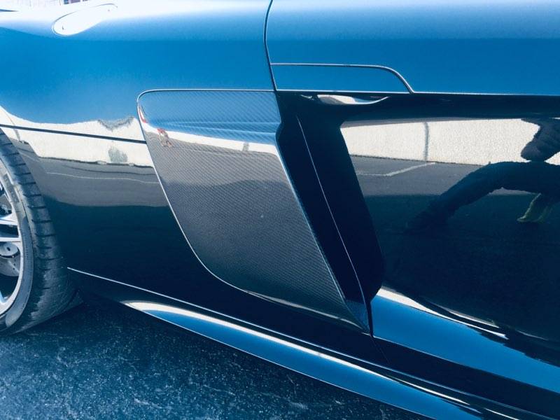 20072015 Audi R8 Carbon Fiber Spyder Side Blades
