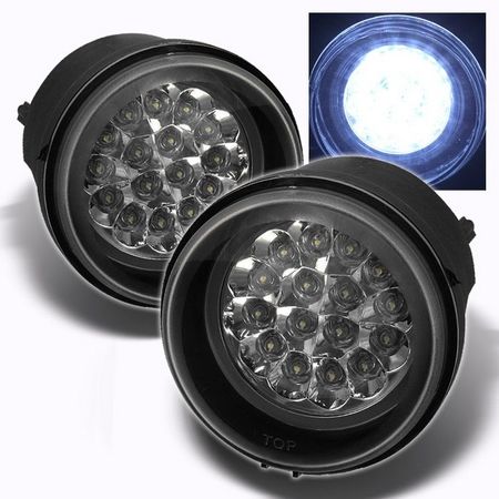 2008-2010 Dodge Avenger LED Clear Fog Lights