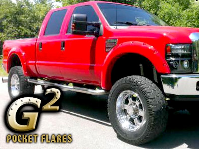 20082010 Ford F250 / 350 Rivet Style Fender Flares