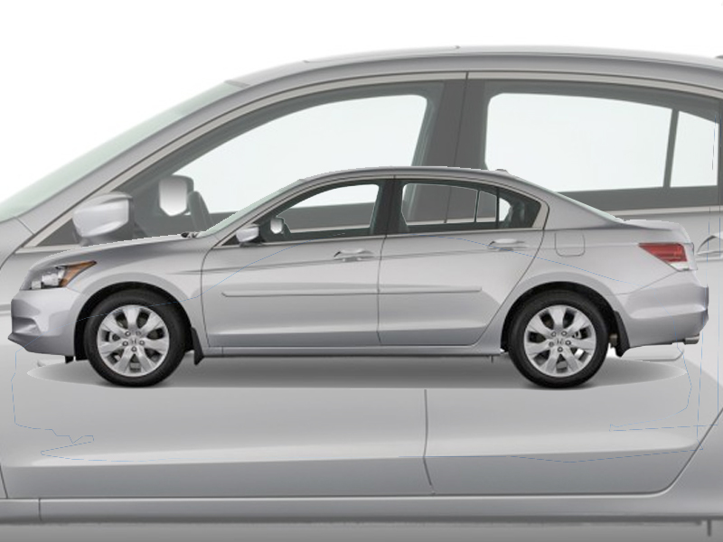 20082012 HONDA ACCORD SEDAN PAINTED BODY SIDE MOLDING