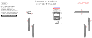 2008-2010 Saturn Vue Over OEM Trim Kit, 8 Pcs