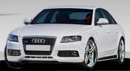 2009-2012 Audi A4 4DR Urethane R-1 Body Kit 