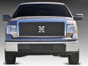 2009-2012 Ford F-150 XLT - X-METAL - Custom Black Main Grille