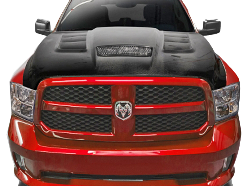 20092018 Dodge Ram 1500 Carbon Creations Viper Hood