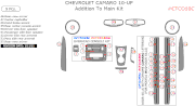 2010 2011 Chevrolet Camaro Addition To Main Kit, 9 Pcs.