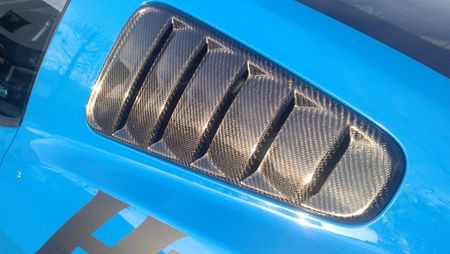 2010-2012 Ford Mustang LG101 Window Louver Carbon Fiber Cover | DISCONTINUED