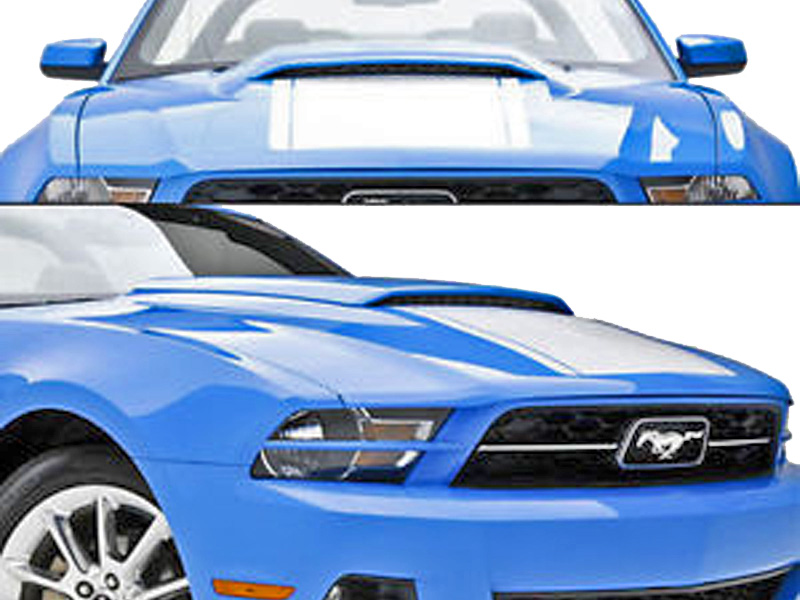 20102012 Ford Mustang 3dCarbon V6 GT V8 Hood Scoop 691608