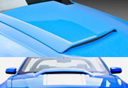 2010-2012 Ford Mustang V6 GT V8 Hood Scoop