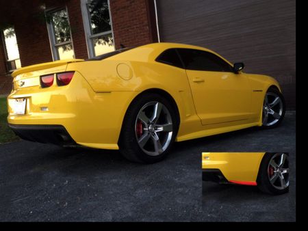 2010-2013 Camaro V6/Camaro SS - ACS - Rear Bumper Side Extensions