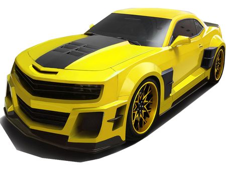 2010-2013 Chevrolet Camaro Duraflex CCG Wide Body Kit 15 Piece