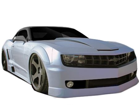 2010 2013 Chevrolet Camaro Hot Wheels Widebody Body Kit / Ground Effects