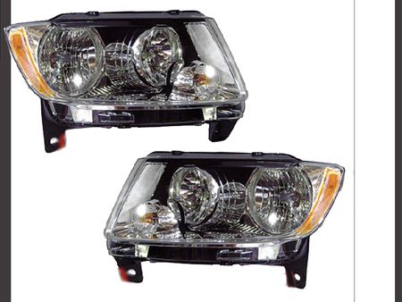 2010-2013 Jeep Grand Cherokee Depo Headlights  