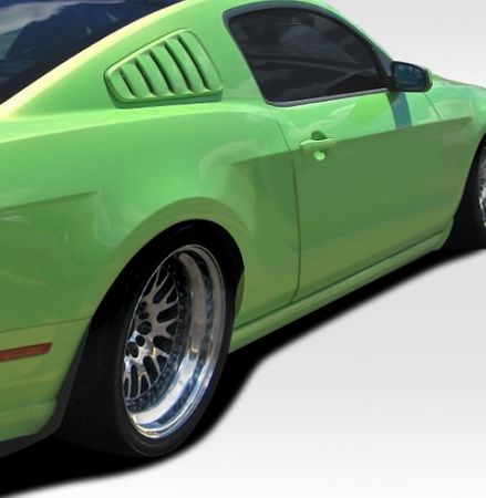 2010-2014 Ford Mustang Boss 302 styling Window Scoops Louvers