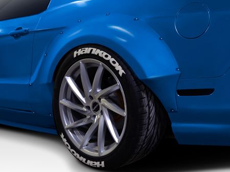 2010-2014 Ford Mustang Duraflex Circuit Wide Body Kit-4PC