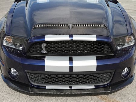 2010-2014 Ford Mustang GT500 Carbon Fiber Chin Splitter